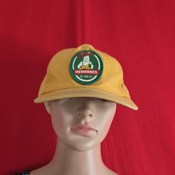 HOWLER BROTHERS‎ BROS Hermanos Platanos Snapback Hat Yellow Retro - Picture 1 of 7